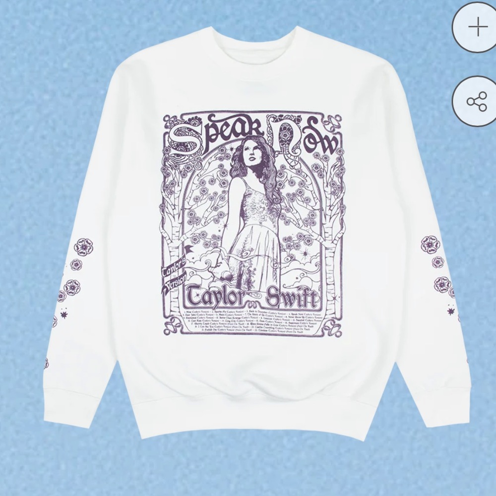 SOLD OUT Taylor Swift Speak Now (TV) Crewneck